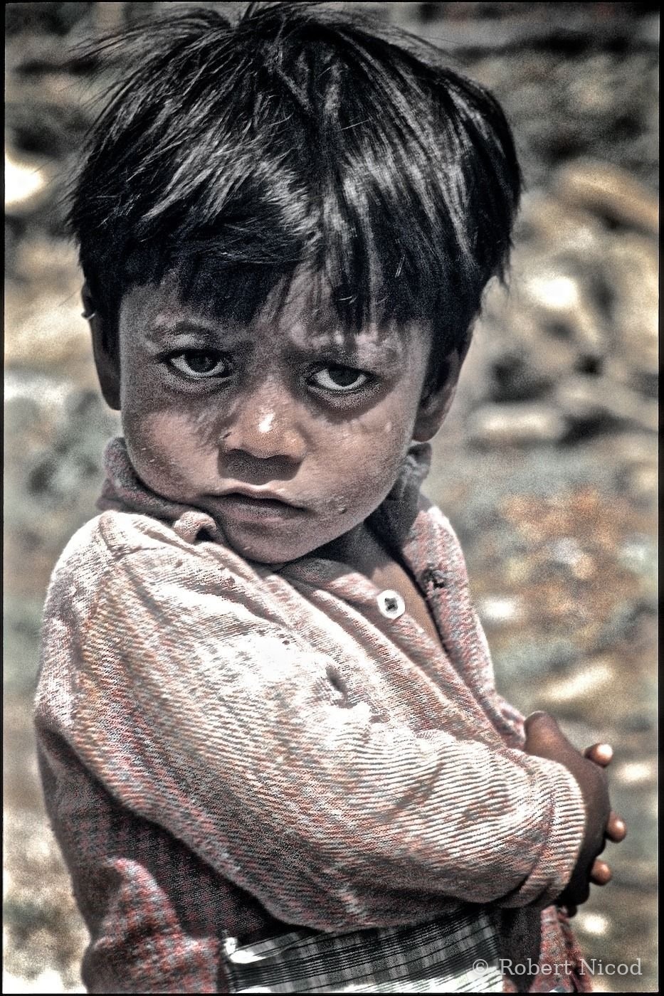 Nepal 1977 — A hint of defiance, Pokhara 1977