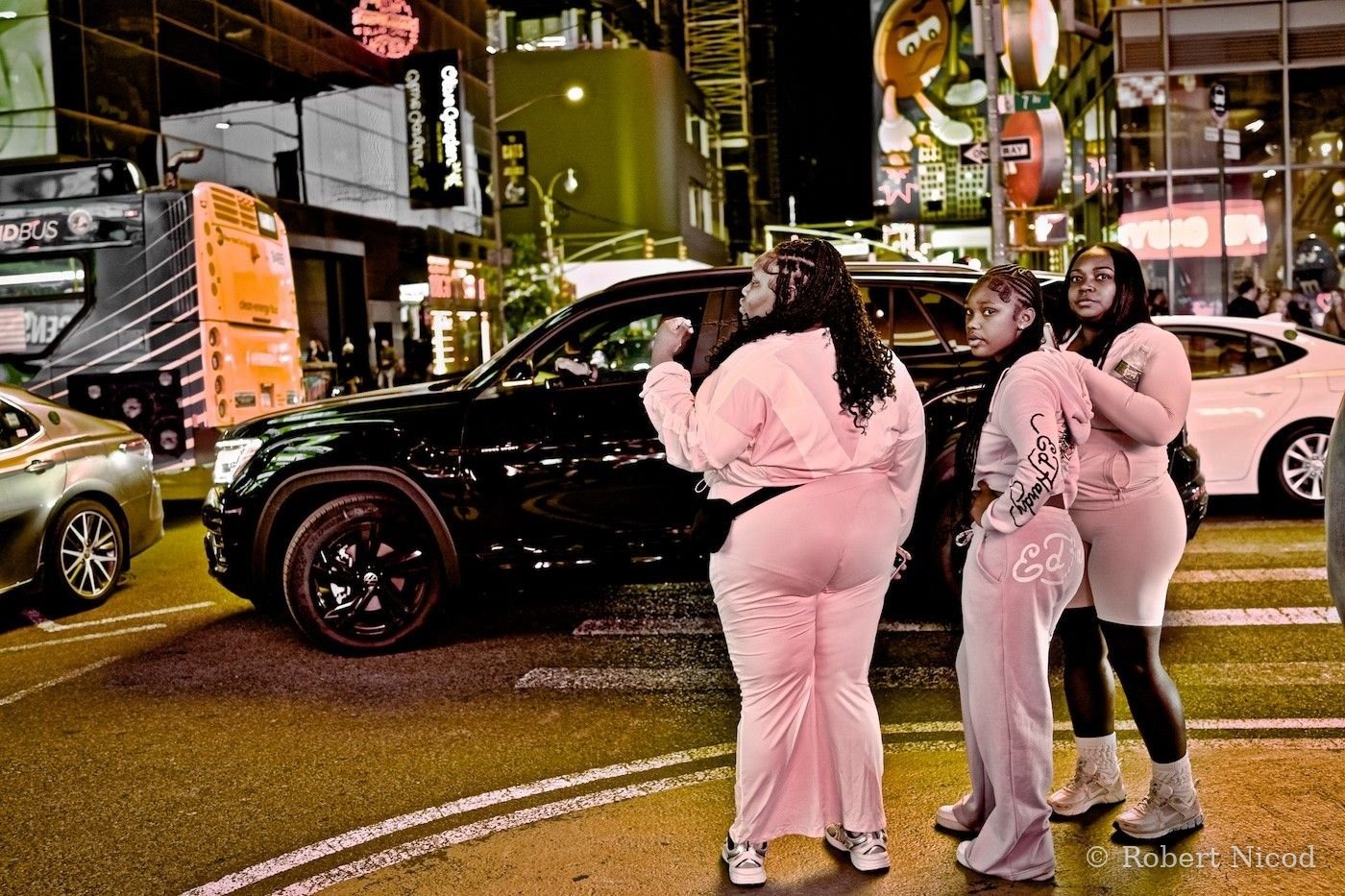 New York — En attente d'un taxi, New York