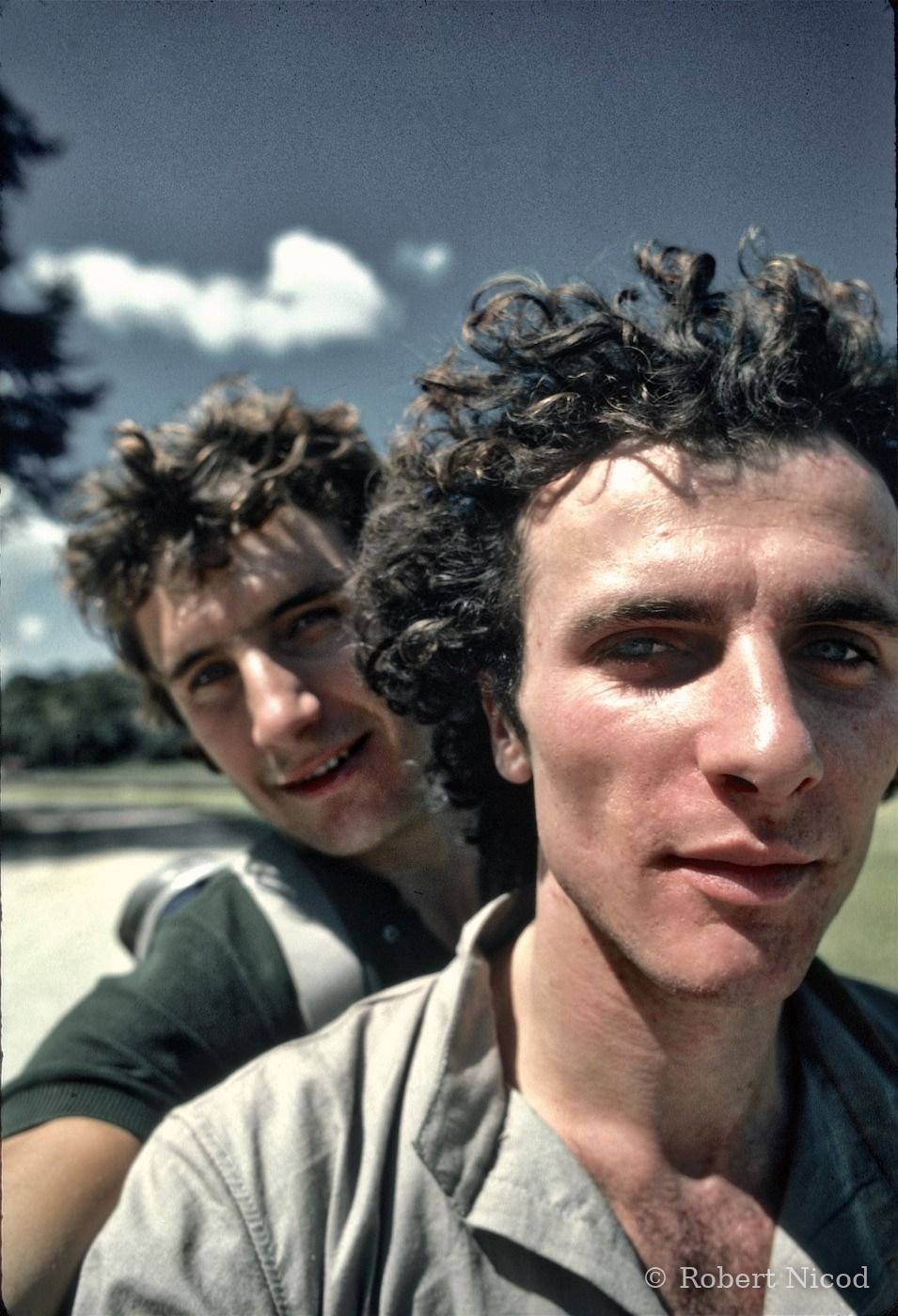 Tourists in Asia — Selfie, Kathmandu Valley 1977