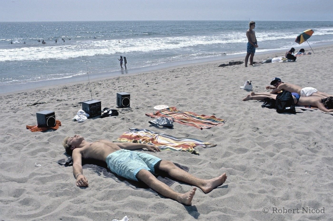 Cities of the West — Relaxed youth, Santa Monica, Los Angeles 1987