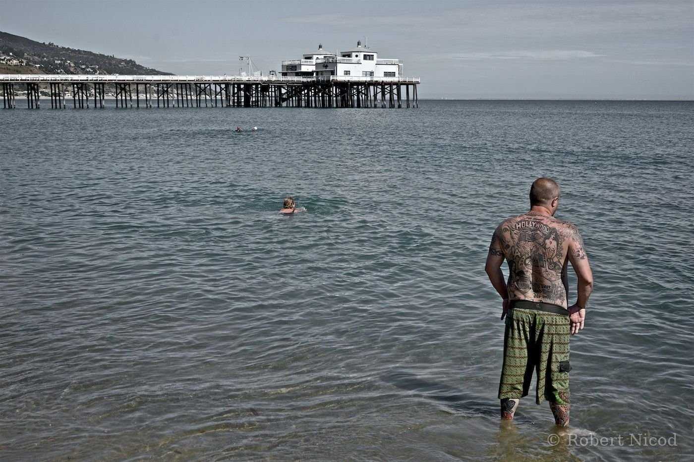 Cities of the West — Tattooed man of Malibu, California 2014