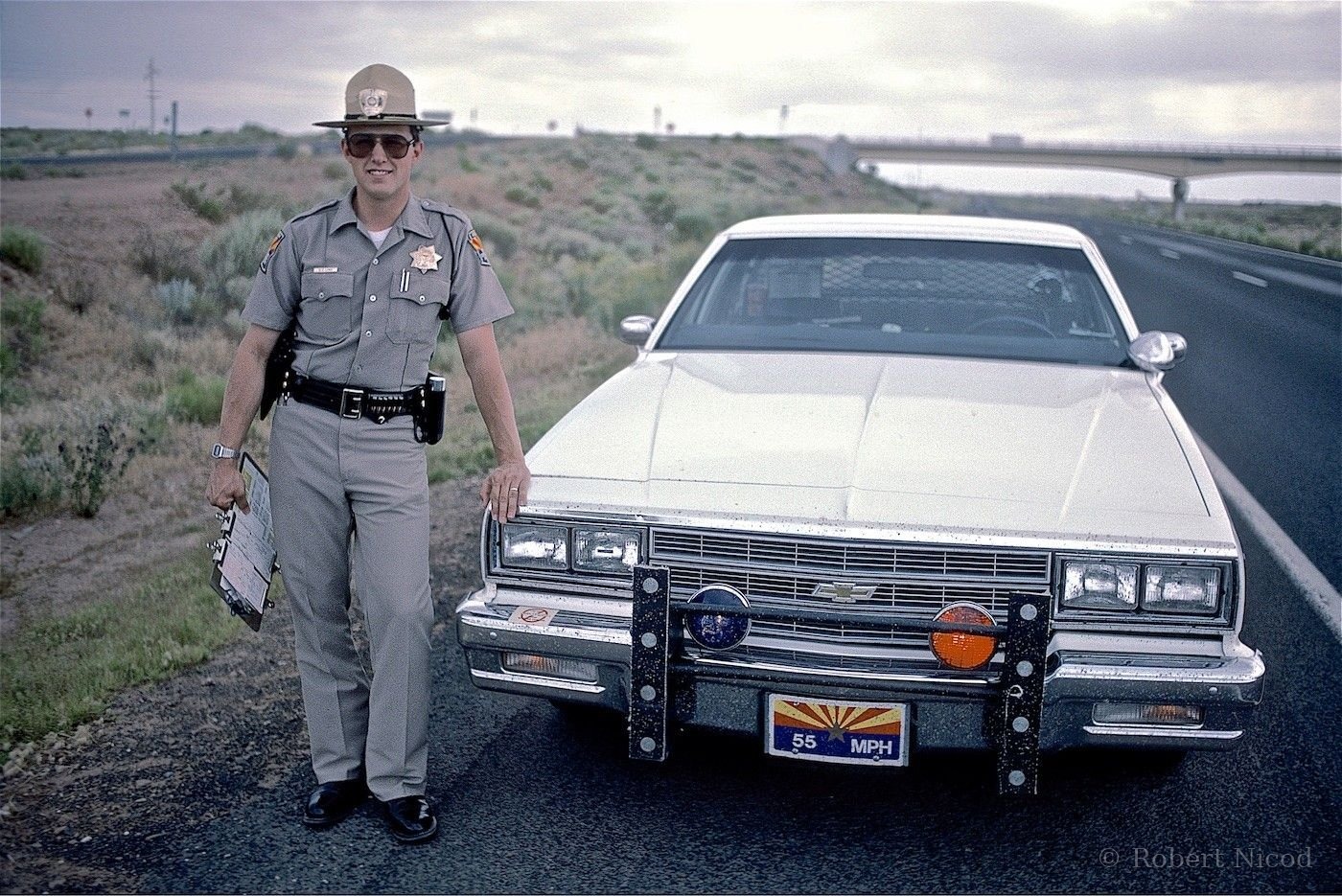 Cities of the West — Speeding ticket, Arizona Police 1987