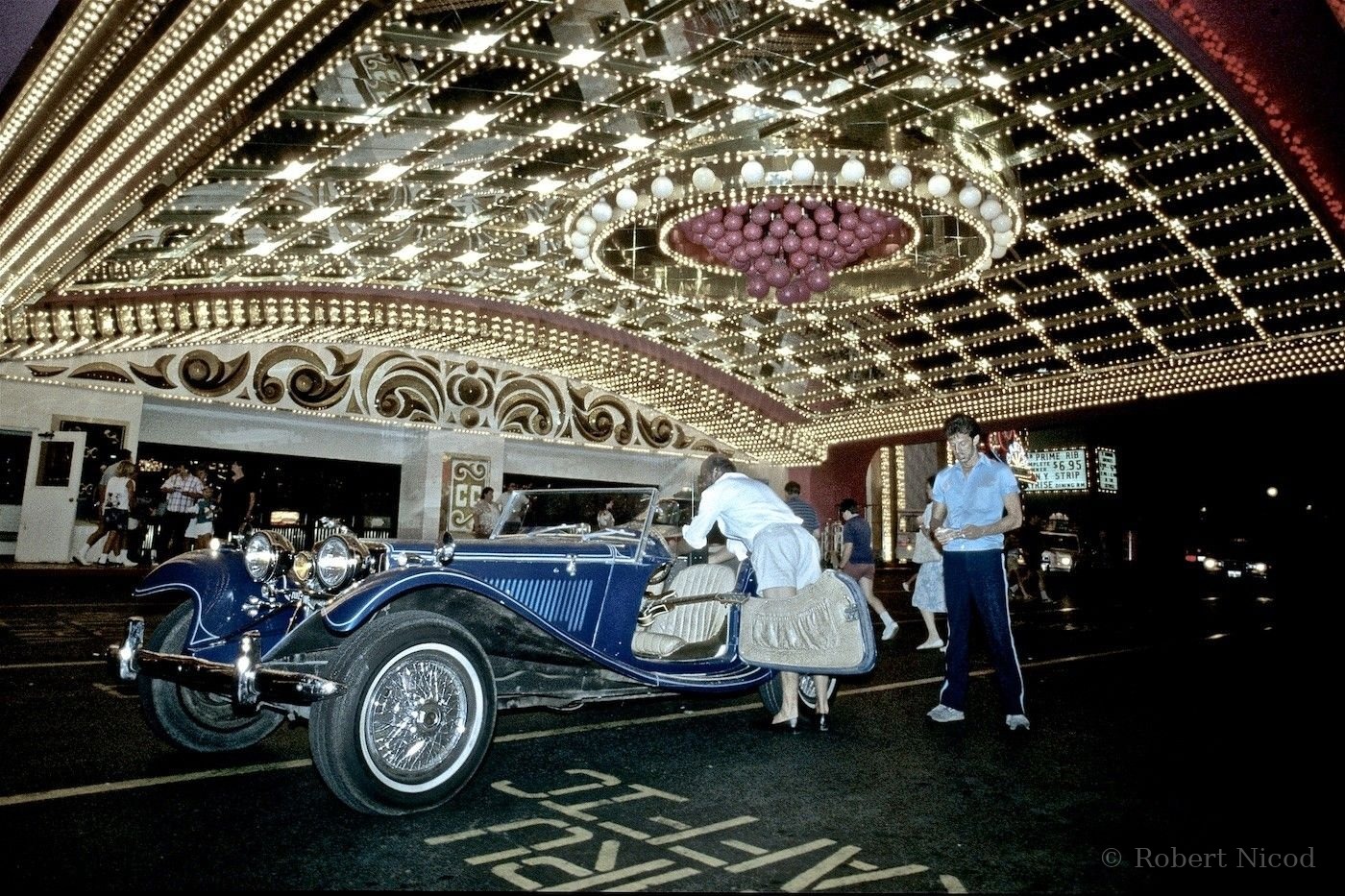 Cities of the West — Host and his valet, Circus Circus Hotel & Casino, Las Vegas, Nevada 1987