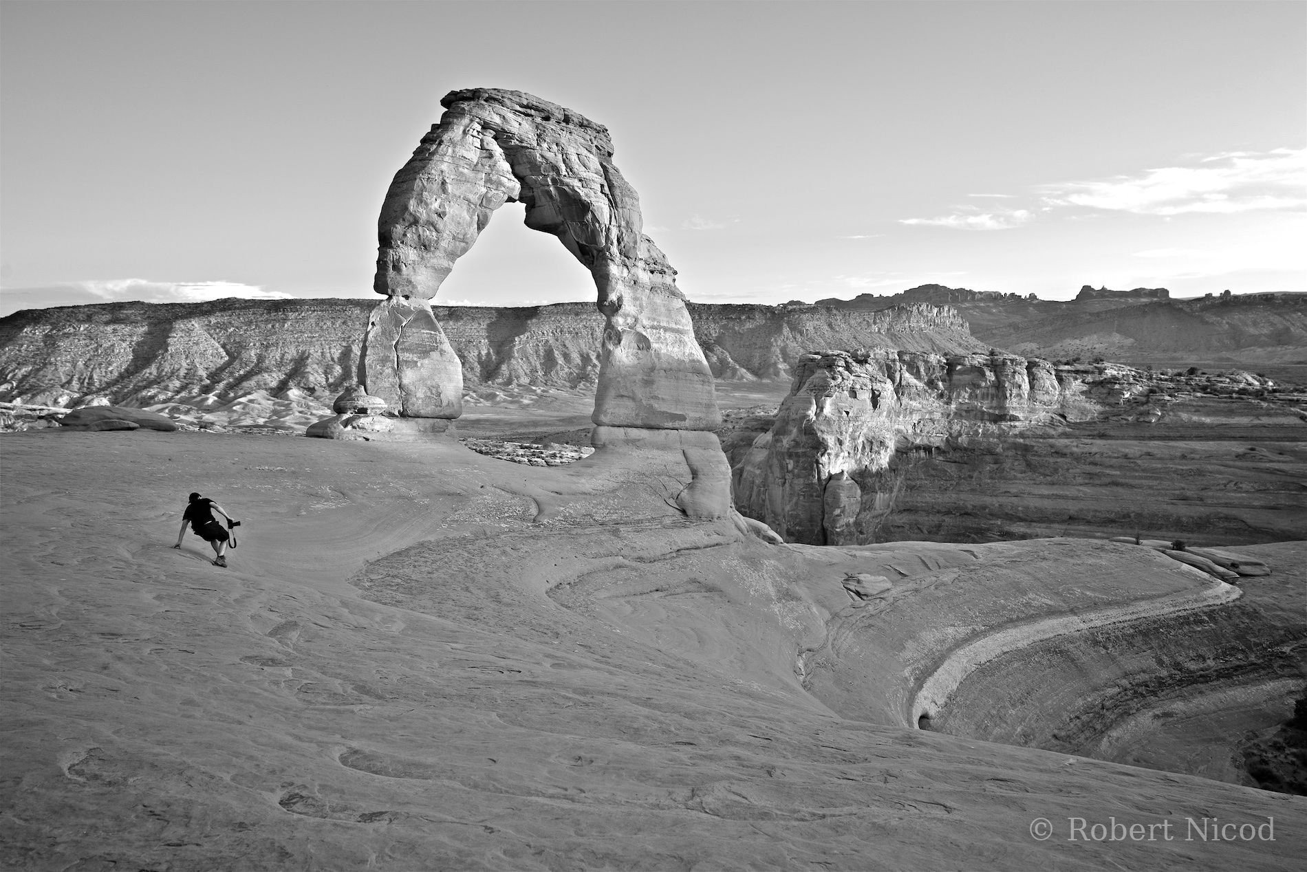 Tourists in the West — Delicate Arch, Utah
