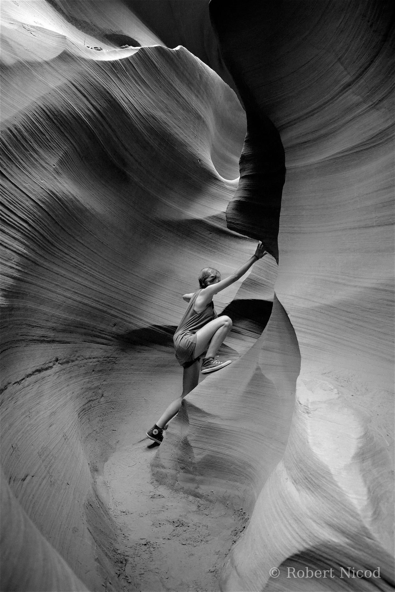 Tourists in the West — Antelope Canyon, Arizona