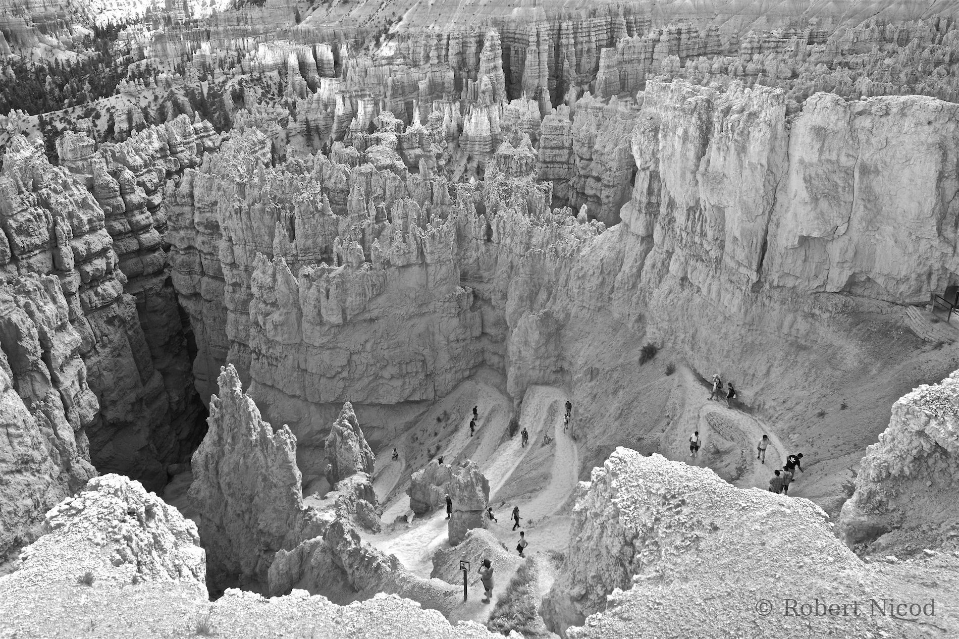Tourists in the West — Bryce Canyon, Utah