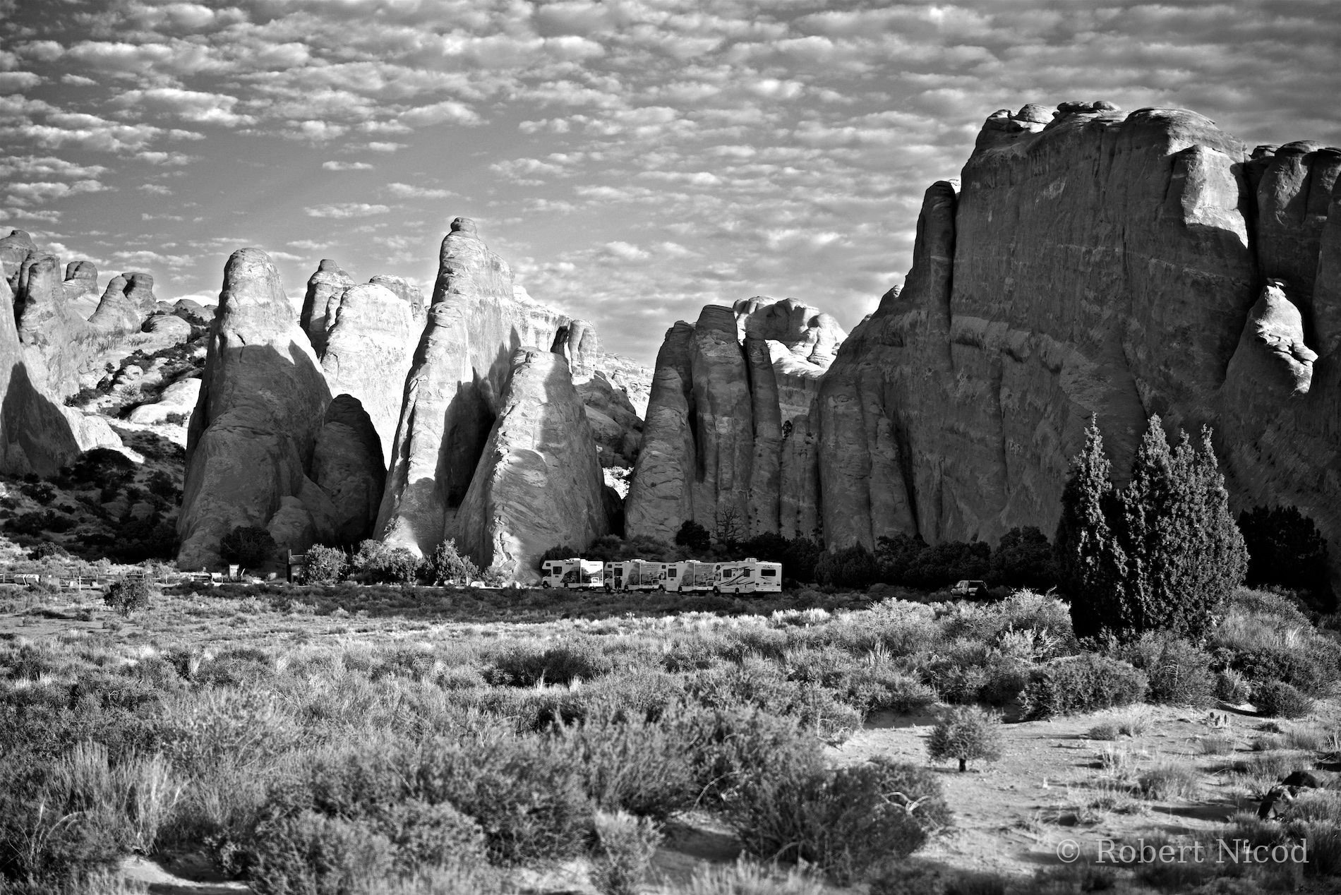 Tourists in the West — Arches National Park, Utah