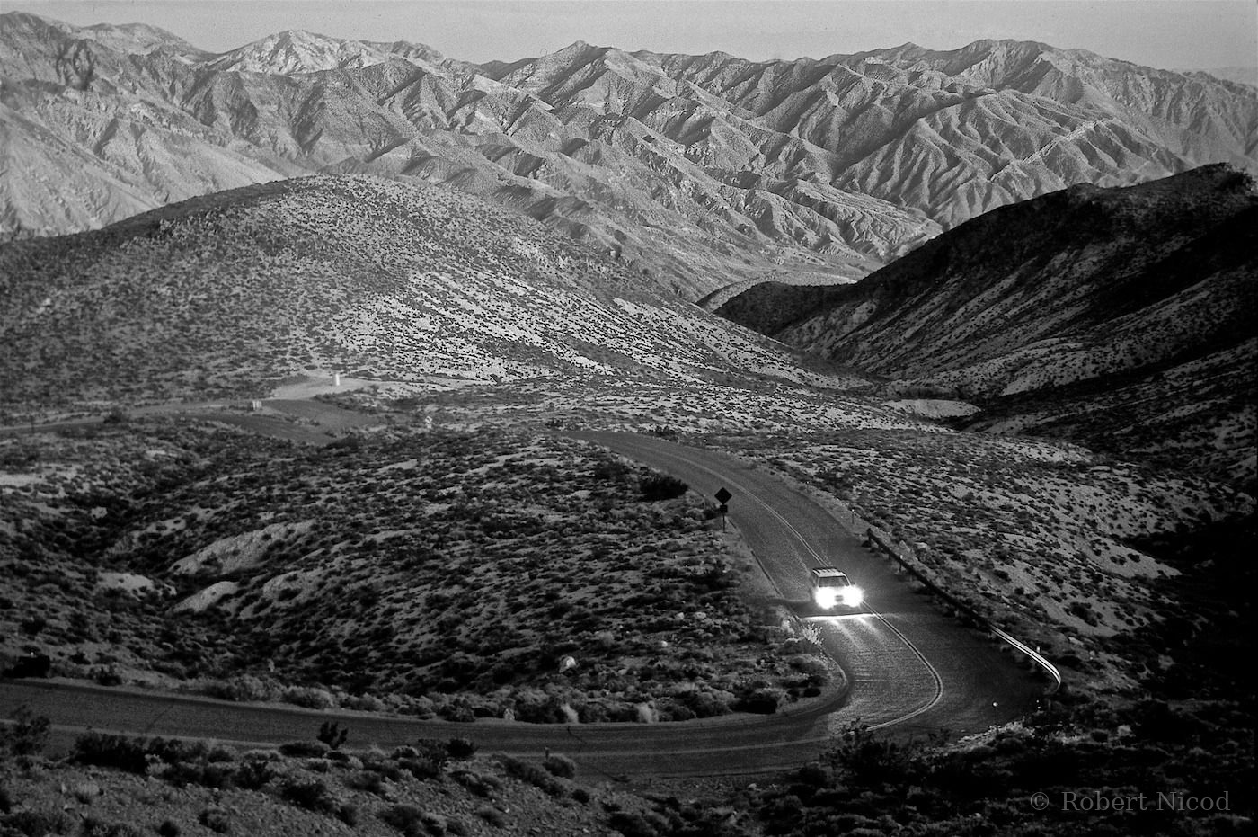 Tourists in the West — In the Nevada mountains