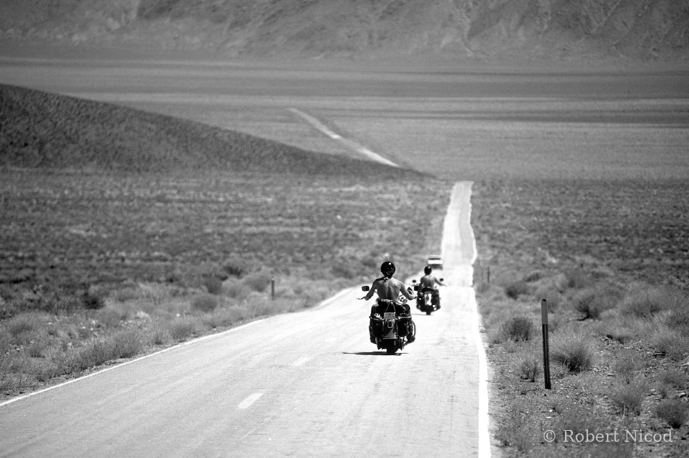 Tourists in the West — Mojave Desert, California