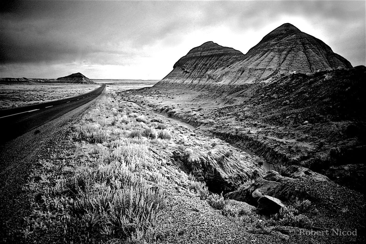 Tourists in the West — Arizona road