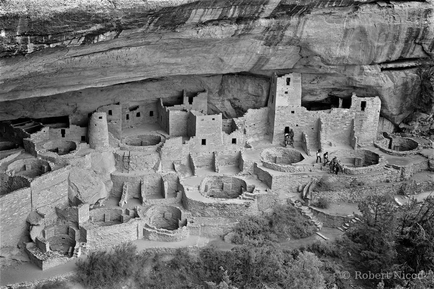 Tourists in the West — Mesa Verde, Colorado